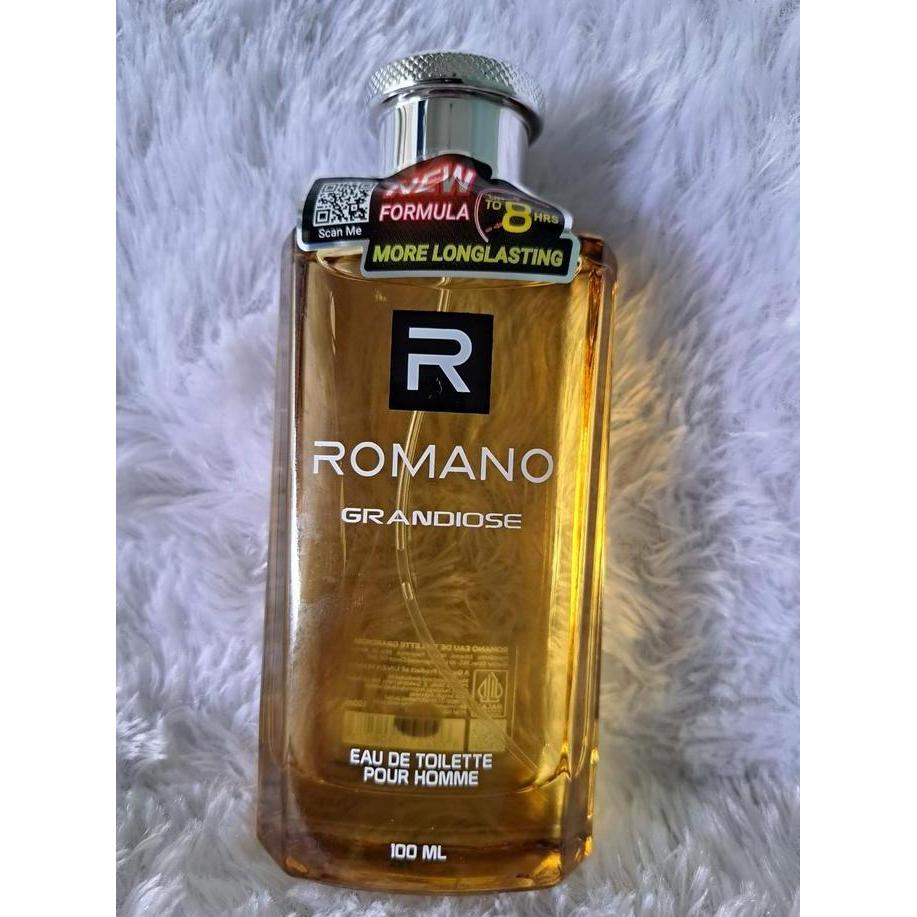 Readygansist- Romano Grandiose Eau De Toilette - 100 Ml / Parfum Pria / Romano Kuning Laki-Laki