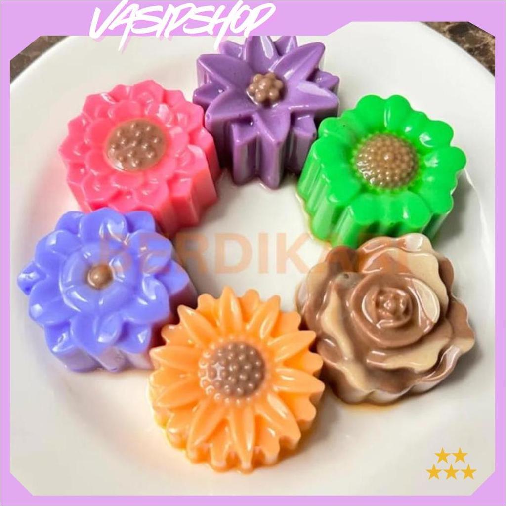 BD Cetakan Puding Mini Kue Talam Bolu 50ml BPA Free Food Grade Plastik / Cetakan Kue Bolu Mini BOS P