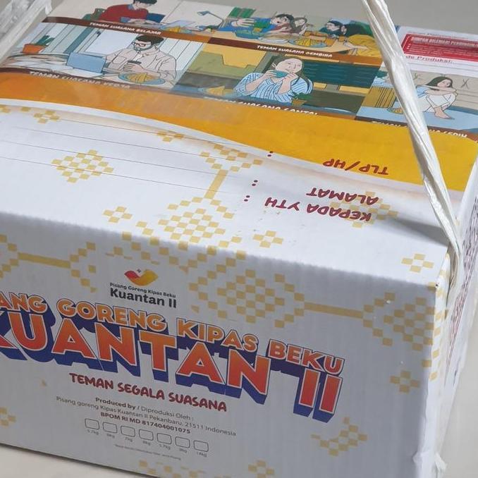 Siapsajikan- Pisang Kipas Pekanbaru Size M Paket Isi 10 Pcs