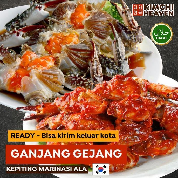 Cod,Bisa- Ganjang Gejang / Yangnyeom Gejang Kepiting Marinasi Halal Kfood
