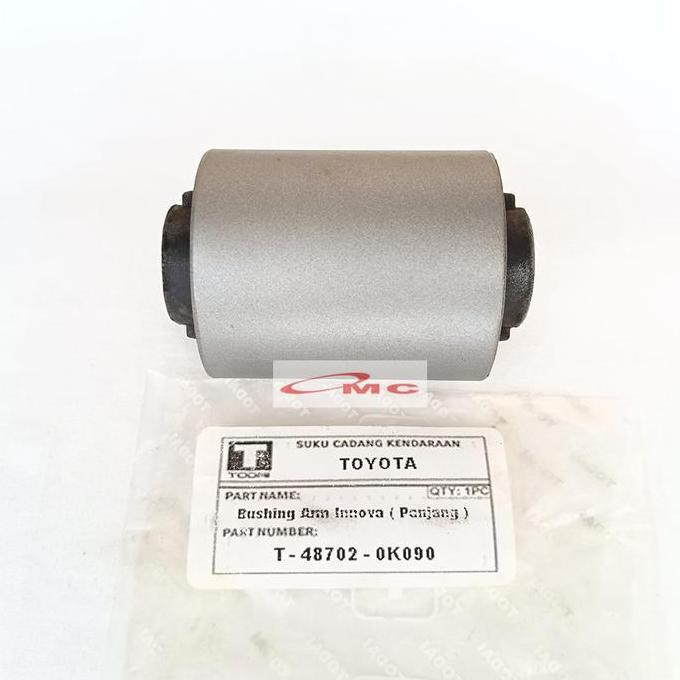 KARET BUSH BUSHING BOSH ARM BAWAH BELAKANG BESAR TOYOTA FORTUNER 48702-0K090-TD READY STOCK