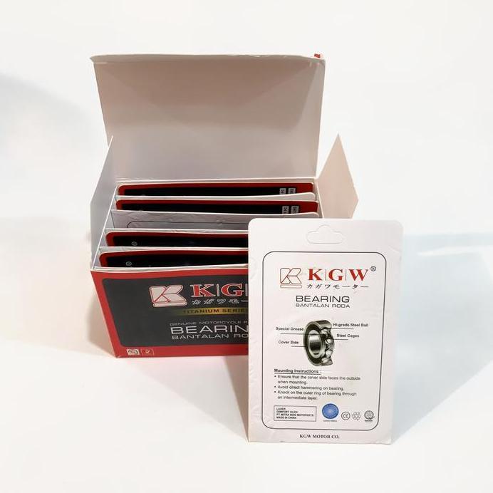 KGW Bearing 6201 Klaher Laher Roda Depan Vario Beat Scoopy Spacy Genio Universal Motor Titanium Seri