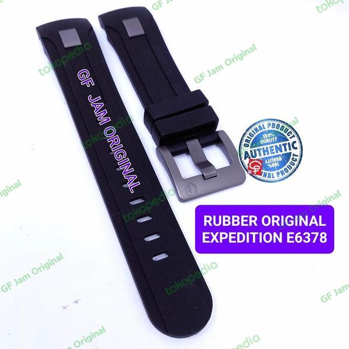 TALI KARET RUBBER EXPEDITION ORIGINAL E6378 E 6378 MC JAM TANGAN