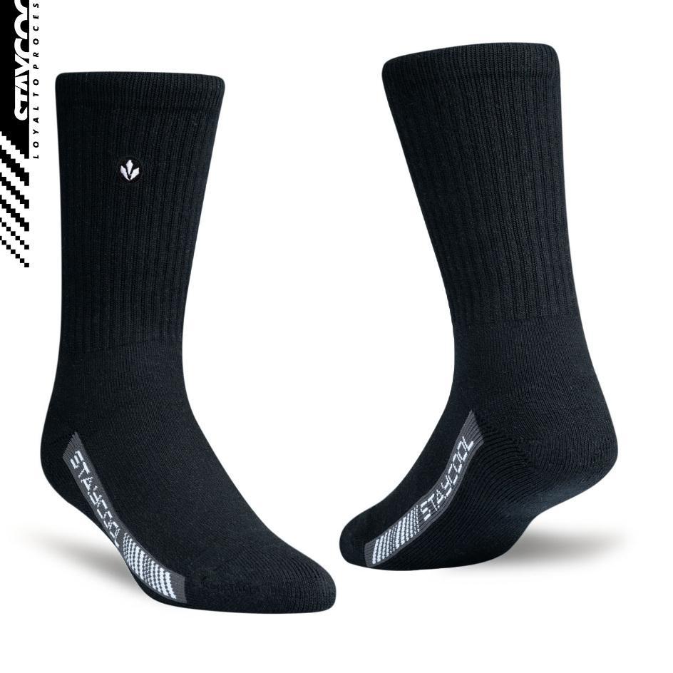 Staycool Socks Kaos Kaki Fashion Basic Og - Rich Black