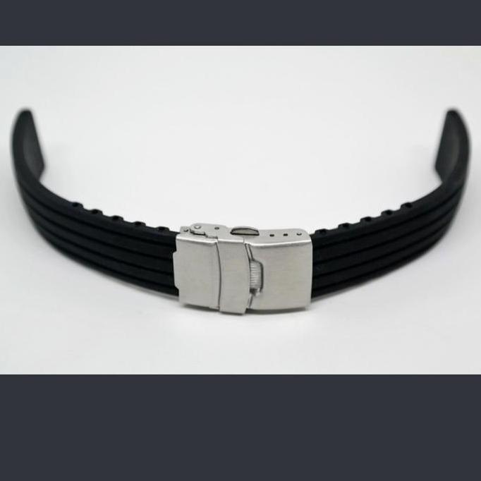 Tali Rubber Jam Tangan Silicone Strap 24mm Guess Seiko Ruber Strap