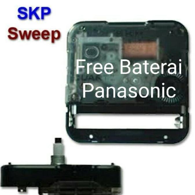 Mesin Jam Dinding Seiko SKP Sweep Movement Tidak Bunyi