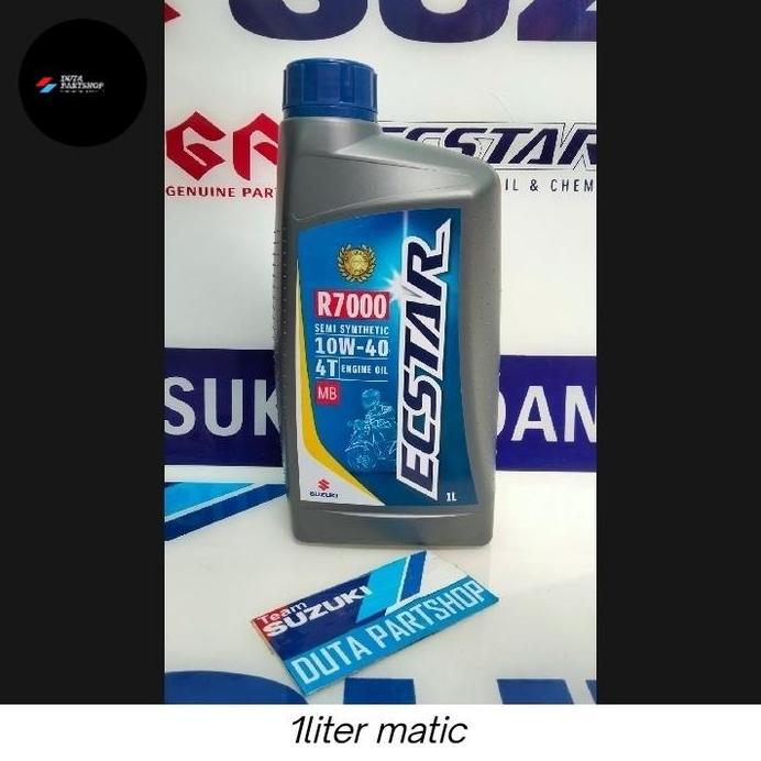 oli mesin ecstar R7000 matic skywave spin hayate Skydrive original Suzuki Genuine Oil SGO