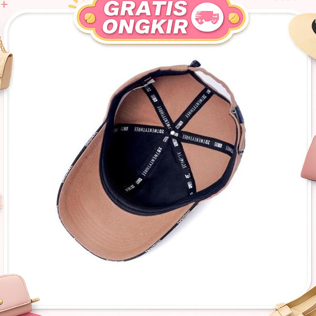 Topi Huruf T Baseball Cap Rafel Keren