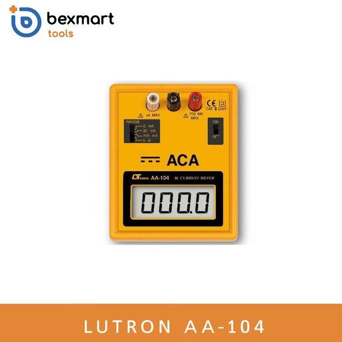 Lutron Aa-104 Ac Current Meter/Aa104/Aa 104 Baru