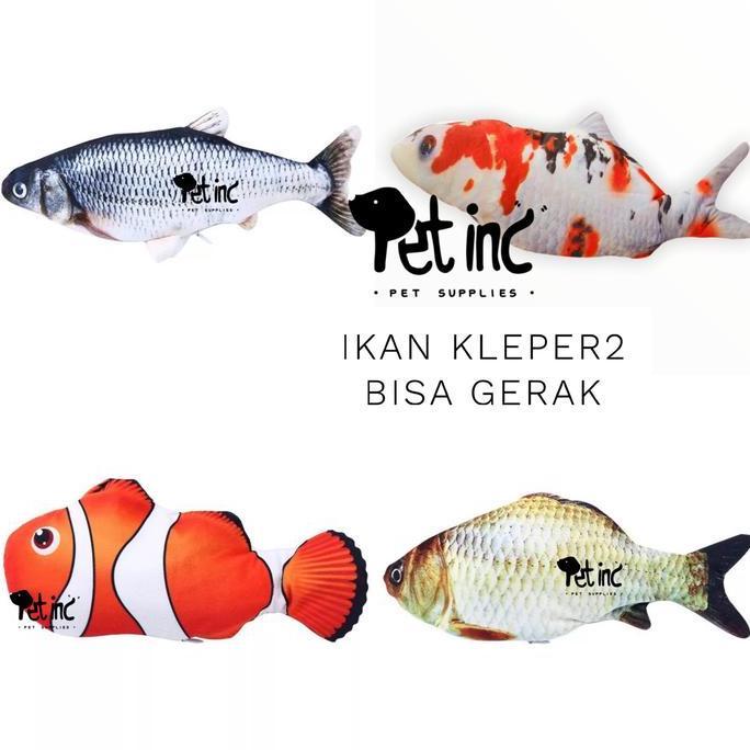 Ikan kleper kleper (mainan anjing kucing)