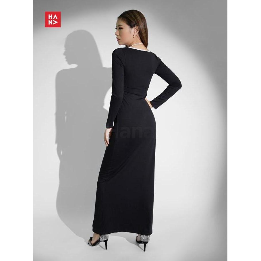 Keepgoing- Hana Fashion - Arishel Long Dress/Dress Panjang Nita/Long Dress Casual/Dress Simple/ Dres