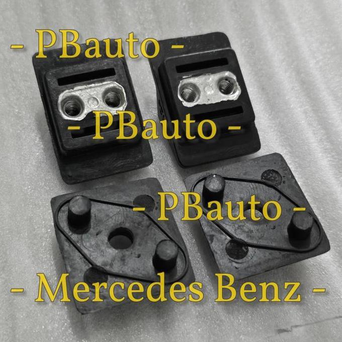 laodrem - SET 4pcs Karet Mounting Bagasi w124 Mercedes Benz / Rubber Stopper Trunk Mercy 300e 230e 2