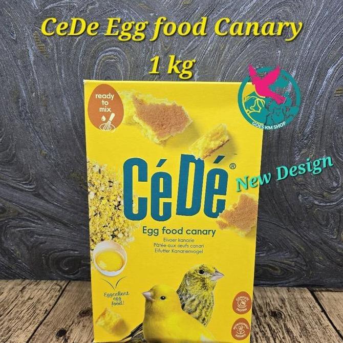 CEDE PREMIUM EGGFOOD 1 KG - DRY/KERING KENARI FINCH