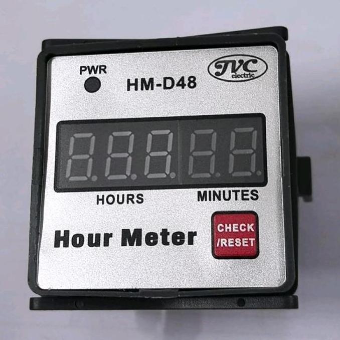 Hour Meter Hm-D48 / Hour Meter Digital Terbatas