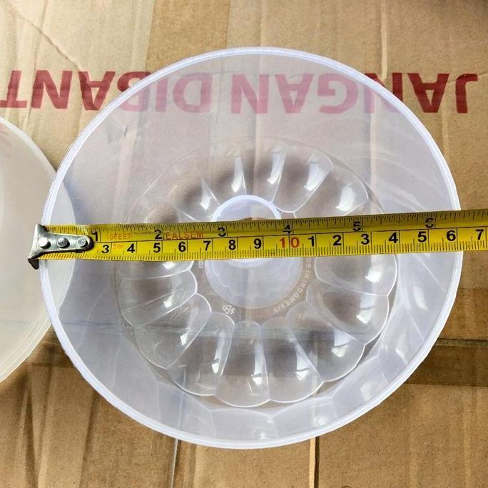 Equip- 6 Pcs Cetakan Puding Agar Plastik Ukuran 16 Cm Kitchenre