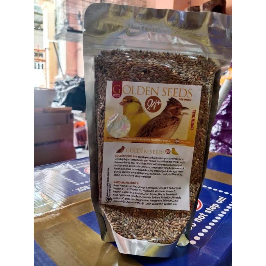 PAKAN BURUNG KENARI BRANJANGAN GOLDEN SEED PREMIUM PRODUK HW