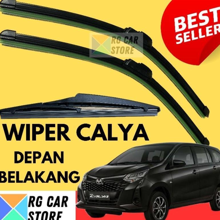 Wiper Kaca Mobil Toyota Calya Depan Belakang Berkualitas