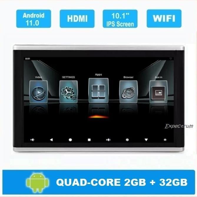 TV Headrest 10.1" ANDROID System, IPS TOUCH SCREEN, AV, HDMI
