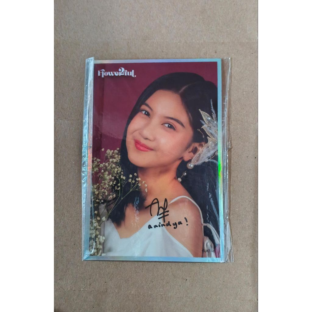 Photoprint Anin JKT48 Benefit Rose Flowerfull
