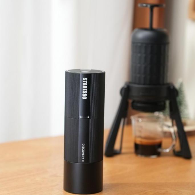 Kuche- Grinder Kopi Staresso Discovery Ii D6E Electric Coffee Grinder Mini