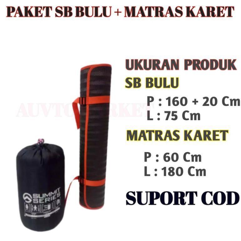 PROMO. PAKET SLEEP / PAKET SLEEPING BAG MATRAS / SLEEPING BAG BULU / MATRAS
