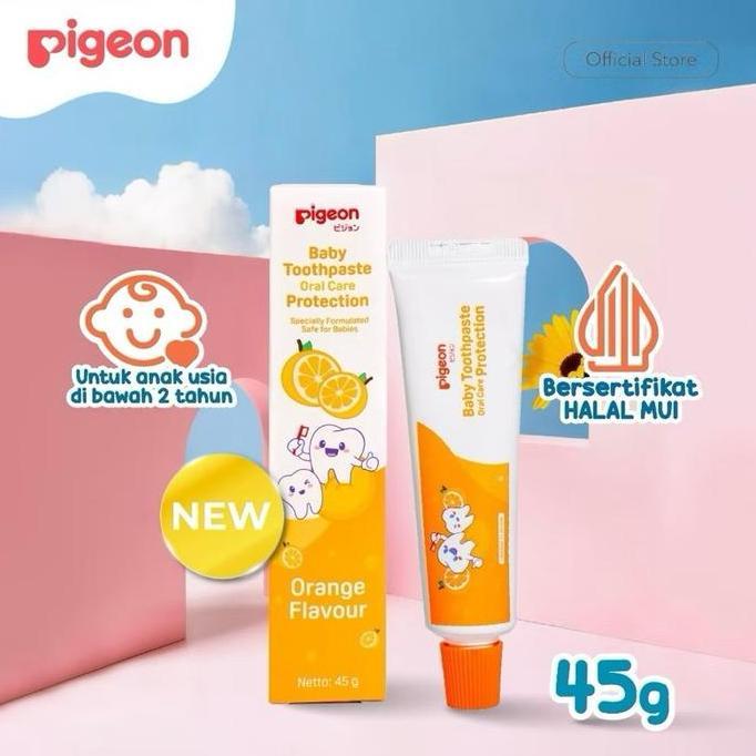 Marcelina_Shop - Paket Sikat Pasta Gigi Pigeon Bayi Dan Sikat Gigi 2In1