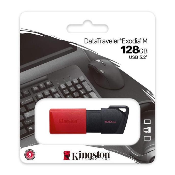 Kingston Exodia Flashdisk 128GB USB 3.2 Data Traveler M DTX-M