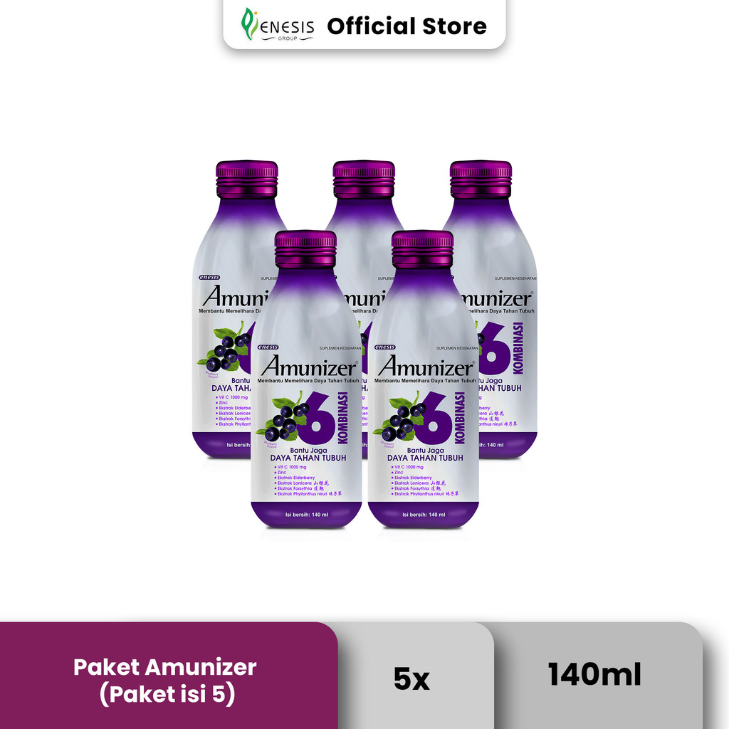 Amunizer Vitamin C Botol 5x140 ml