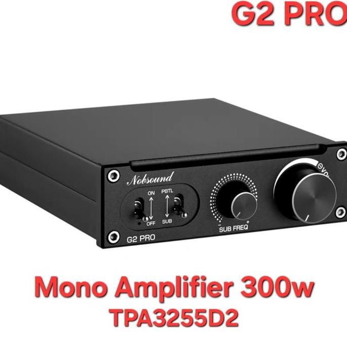 NOBSOUND G2 PRO Subwoofer / Full-Frequency Mono Channel Amplifier 300w