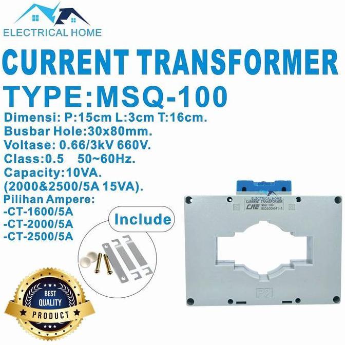 Current Transformer CT MSQ-100 CT-1600/5A CT-2000/5A CT-2500/5A