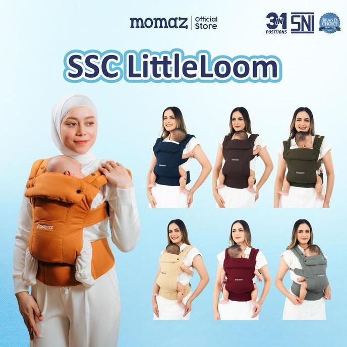 Momaz Gendongan Bayi Ssc M Shape 3In1- Gendongan Bayi Newborn - Gendongan M Shape