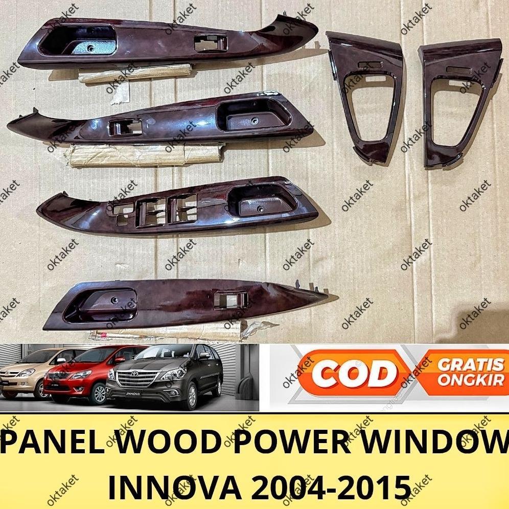 Panel Wood Power Window Innova Lama Grand 2004 2010 2012 2013 2014 2015 Model Ganti