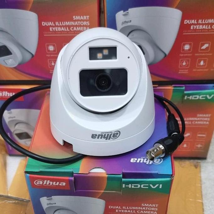 kamera cctv dahua 2mp indoor colorvu audio bluit mic