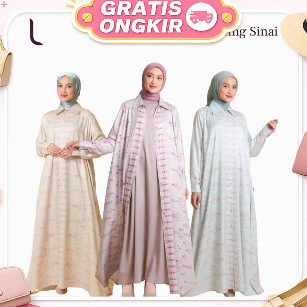 Elzatta - Sinai Series Baby Yellow Family Set Terbaru Sarimbit 2026