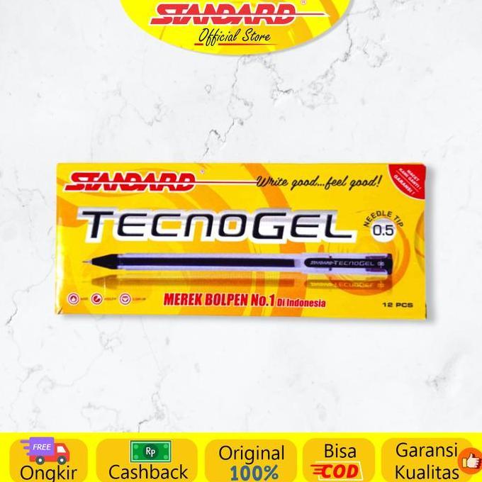 Werkzeug- Standard - Pulpen Tecnogel 0.5 ( Alat Tulis / Pen / Ballpoint / Pena )
