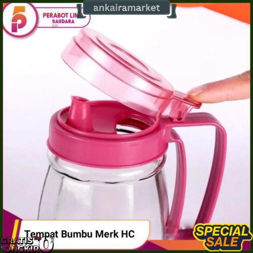 Tempat Bumbu Dapur Dan Minyak Hc/ Tempat Bumbu Hc/ Tempat Bumbu Dapur 1 Set 4 Pcs / Tempat Bumbu Mer