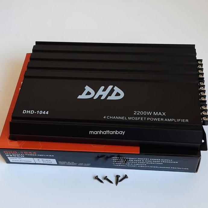 Power Amplifier Mobil 4 Channel DHD-1044