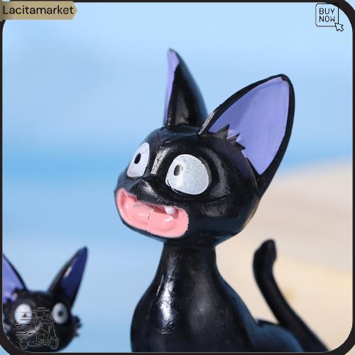 Jiji Kiki'S Delivery Service Cat Kiki Jiji Firgure Pajangan Dekorasi Resin Rumah Zakka Harga Santai