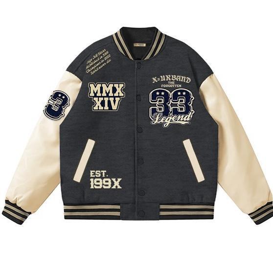 Exclusive Jaket Varsity One Layer Forgotten Pe Fleece 280