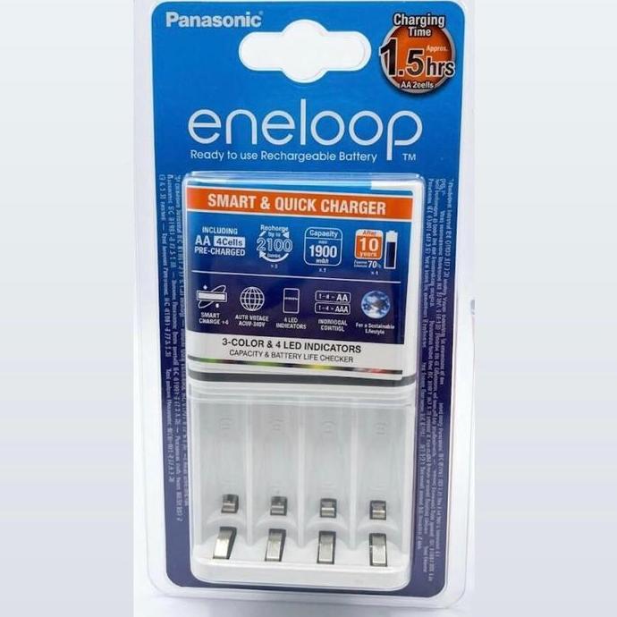 Panasonic Charger Pro BQ-CC55 tanpa baterai FLASH Aksesoris CHARGER PRO TANPA BATRE
