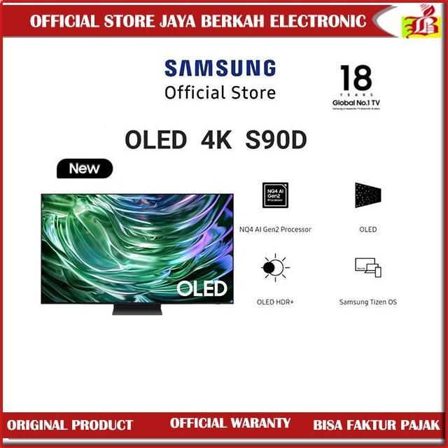 SAMSUNG 55S90D OLED SMART TV 4K 120Hz Smart TV SAMSUNG OLED 55 Inch OLED SAMSUNG QA55S90DAKXXD / S90