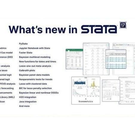 Stata 17 SE MAC ORIGINAL PERPETUAL / LIFETIME LICENSE TERLARIS|BEST QUALITY|BEST SELLER