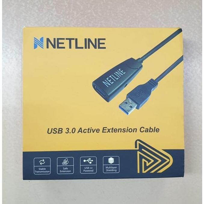 Netline Kabel USB 3.0 Extension 10meter Aktif