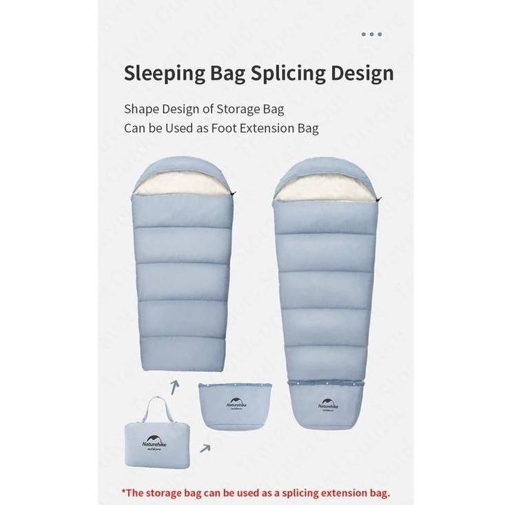 SLEEPING BAG ANAK NATUREHIKE NH21MSD01 KANTONG TIDUR SELIMUT CAMPING