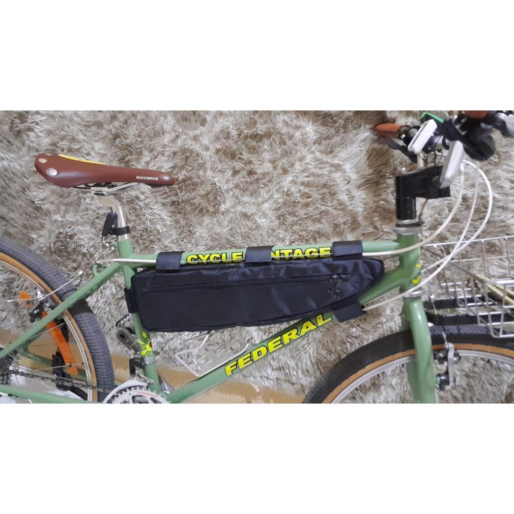 CUCI GUDANG TAS SEPEDA GUNUNG TAS FRAME WATERPROOF FRAME BAG TAS PERBEKALAN BERSEPEDA MURAH
