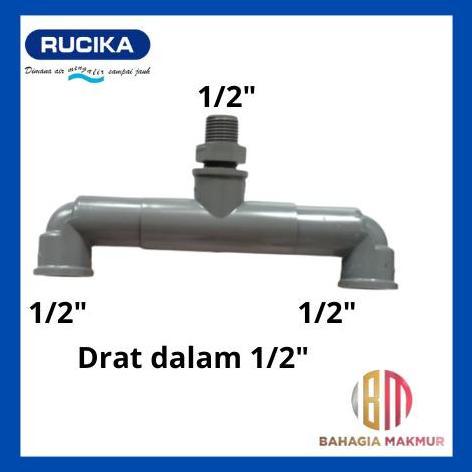 Flow- Rucika  Konektor Keran Cabang Dua Arah