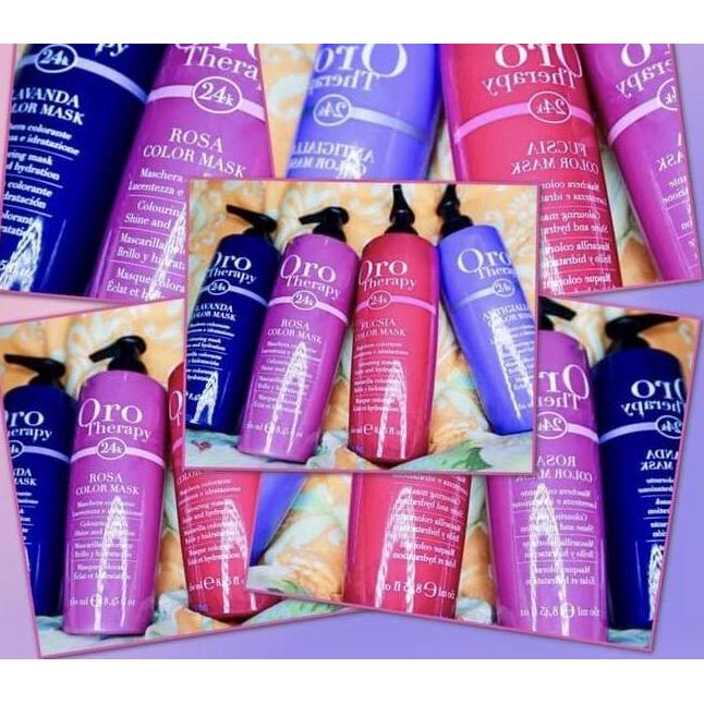 Oro Therapy Fanola Hair Colour Mask Masker Rambut Warna Italy