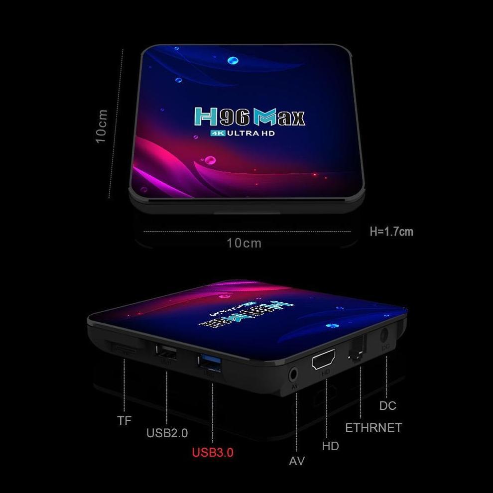 BIG SALE H96 MAX UHD 4K 2GB 16GB ANDROID 11 SET TOP TV BOX