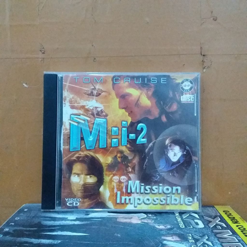 VCD ORIGINAL FILM MISSION IMPOSSIBLE 2 ISI 2 DISC