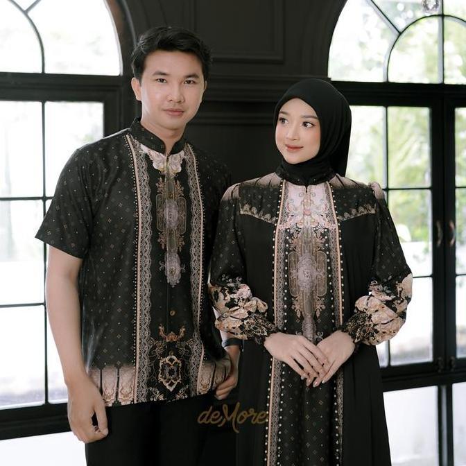 Couple Pasangan Muslim Sarimbit Kondangan Pesta Baju Gamis Koko Tren Lebaran 2026 | Couple Kirana